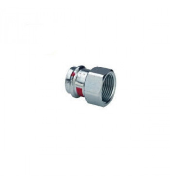 Mufa otel zincat int.- int. 15X1/2" Viega Prestabo