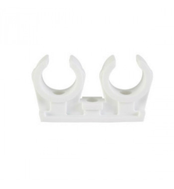 Clema dubla pentru teava cupru 28 (25 buc./ambalaj)