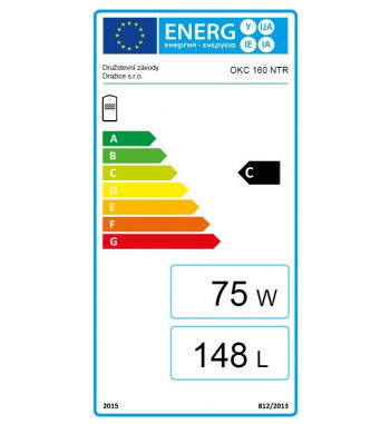 Boiler de sol indirect DZD OKC, 1 serpentina, 160 L, racorduri pe partea superioara, fara flansa