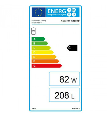 Boiler de sol indirect DZD OKC, 1 serpentina, 200 L, cu flansa