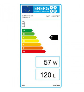Boiler de perete vertical indirect DZD OKC, 1 serpentina, 125 L