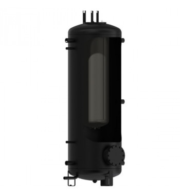 Rezervor de acumulare DZD izolat cu flansa 750L sau racord de 6/4" si boiler ACM incorporat 200L NADO V1