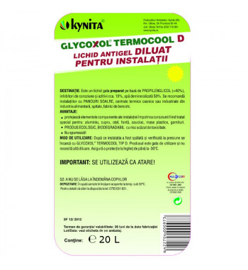 Antigel solar Kynita Termocool preparat 20 l.