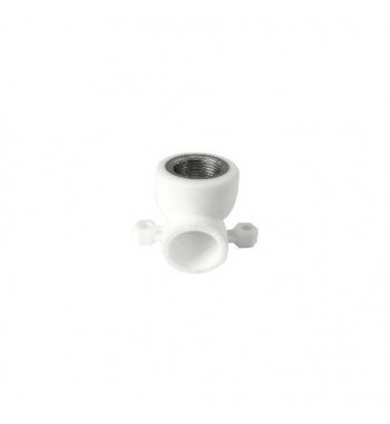 Cot racordare obiecte sanitare PPR Sanica alb int.- int. 20X1/2"