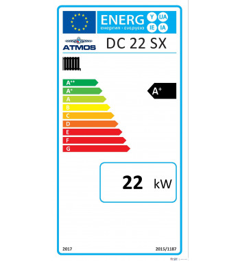 Cazan pe combustibil solid Atmos DC22SX - 2 Cazan pe combustibil solid Atmos DC22SX - 2
