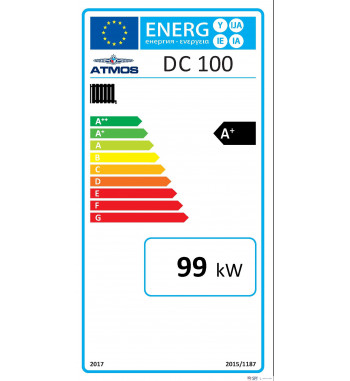 Cazan pe combustibil solid Atmos DC100 - 2 Cazan pe combustibil solid Atmos DC100 - 2