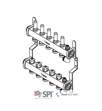 DISTRIB.-COLLECTOR WITH FLOW., EXTERNAL FIL. HKV-DAG 6CIRC 13801601001 Packaging: 1/1