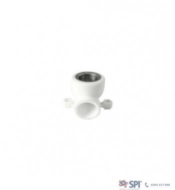 Cot racordare obiecte sanitare PPR Sanica alb int.- int. 25X1/2"