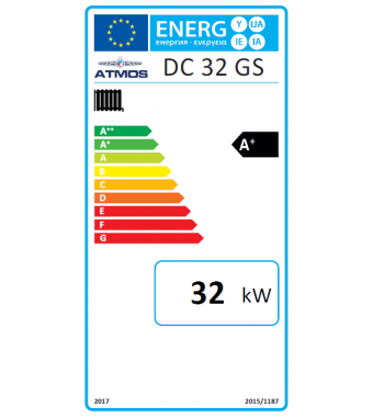 Cazan pe combustibil solid Atmos DC32GS - 2