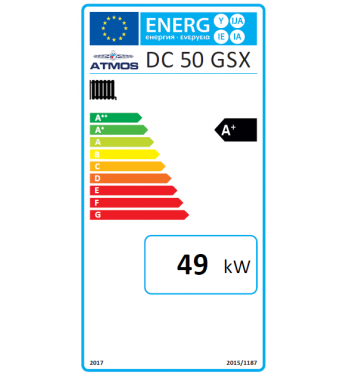 Cazan pe combustibil solid Atmos DC50GSX - 2