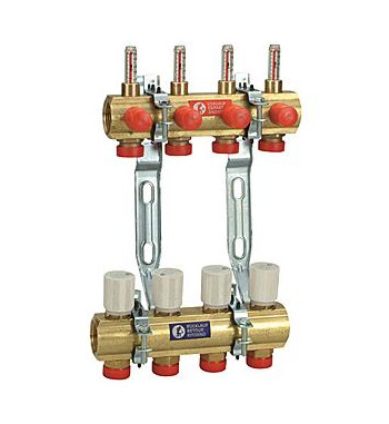 BALANCED MANIFOLD ASSEMBLY WITH FLOW METERS 1X18X3 WAYS R553FY003