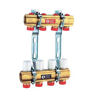UNDERFLOOR HEATING MANIFOLD ASSEMBLY 1X18X11 WAYS R553Y011