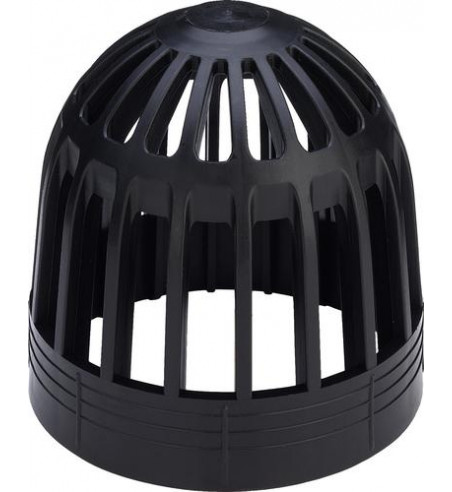 Capac parafrunzar din material plastic pt. sifoane de pardoaseala pt. balcoane si terase cod: 144012