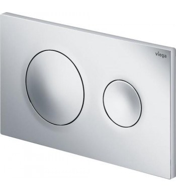 Viega Prevista Dry concealed cistern set with frame, fixing set and chrome flap code: 792855