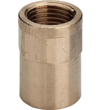 Adaptor bronz Viega int.- int. 22x1/2" 101664