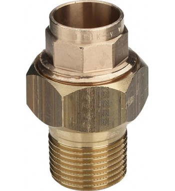 Racord olandez drept Viega, prin lipire int.- ext. 18x1/2" 120146 Racord olandez drept Viega, prin lipire int.- ext. 18x1/2" 120146